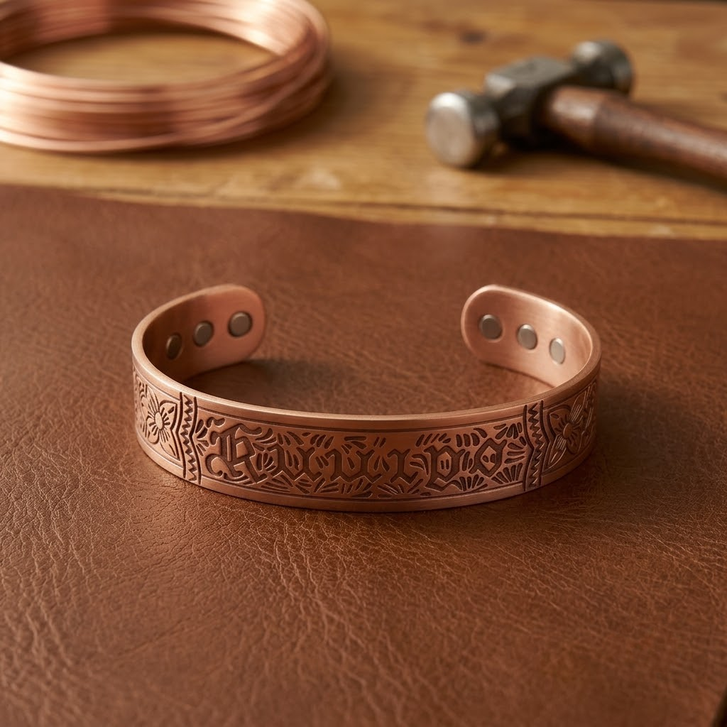 Helen's Drift Copper Bracelet
