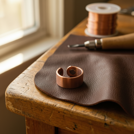 Helen's Weld Copper Ring