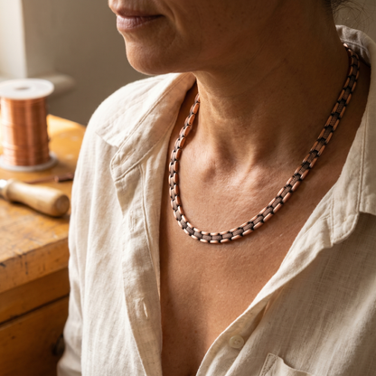 Helen's Haze Copper Necklace