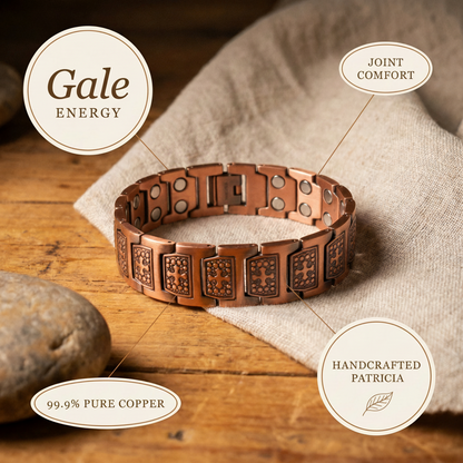 Helen's Gale Men's Copper Bracelet